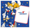 Picture of SONIC 6TH HAPPY BIRTHDAY CARD